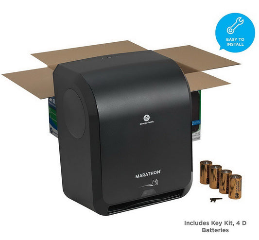 Marathon Automatic Touchless Hand Paper Towel Dispenser Large Roll Capacity