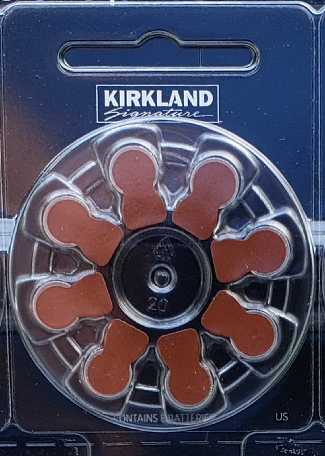 Kirkland Hearing Aid Battery Size 10 13 312 or 675 Zinc-Air Premium Batteries