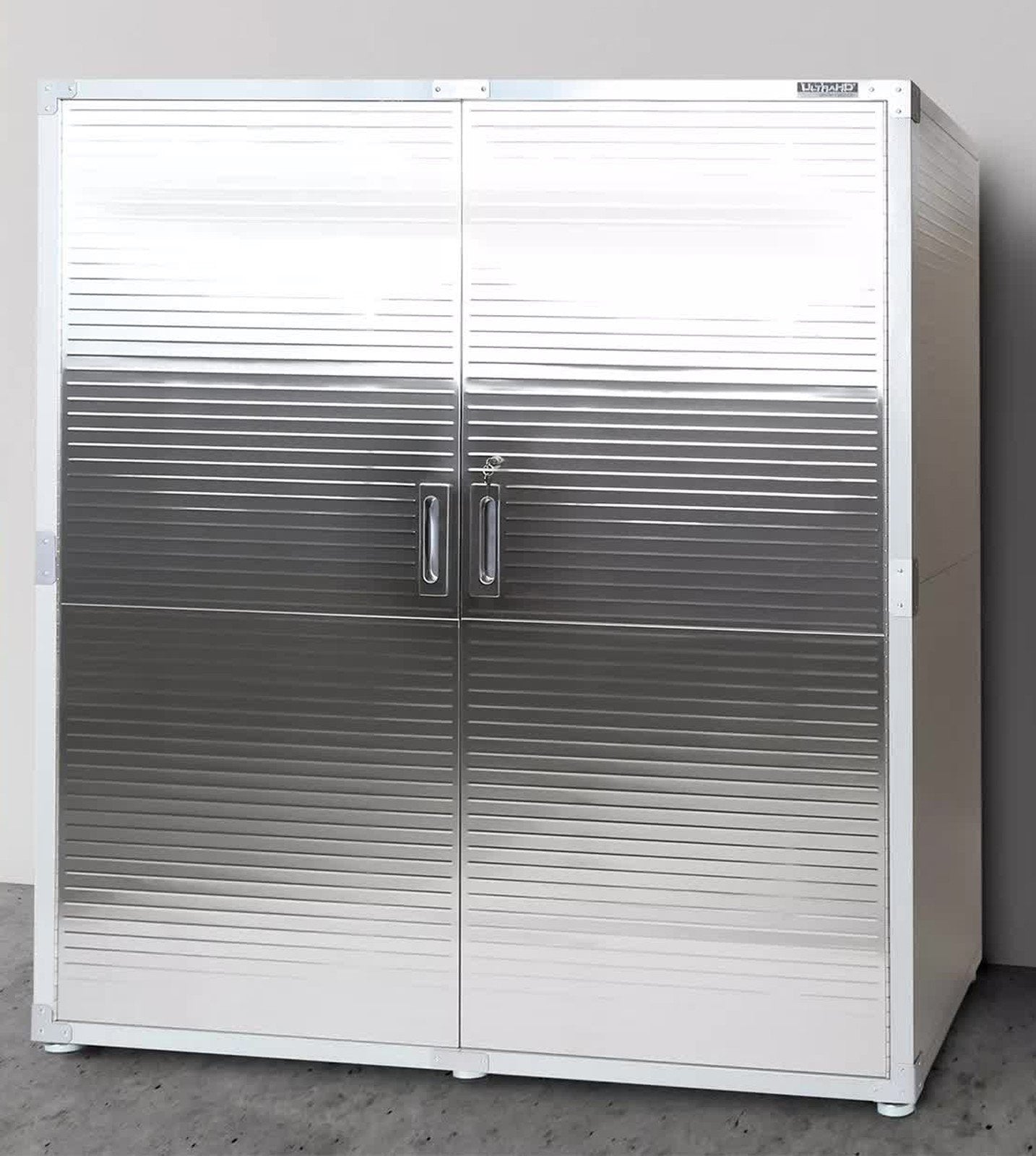 Huge Steel Storage Cabinet Locking Stainless Door Giant Size 60" x 24" x 72"