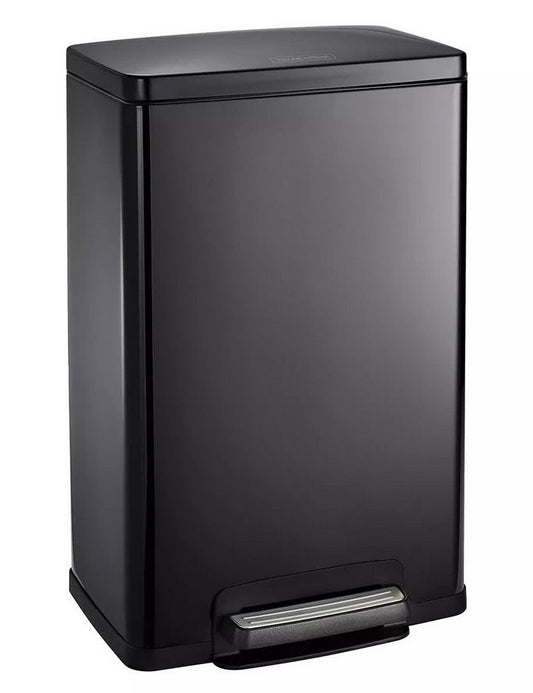 Stainless Steel 13 Gallon Step Trash Can Tramontina Garbage Bin Plastic Liner