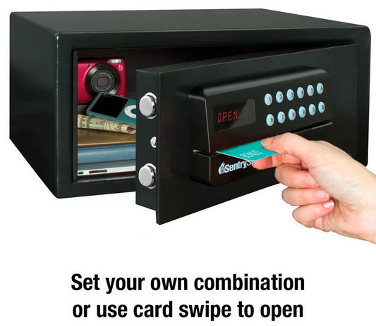 SentrySafe Security Safe Digital Keypad & Card Swipe Access 1.09 Cubic Feet