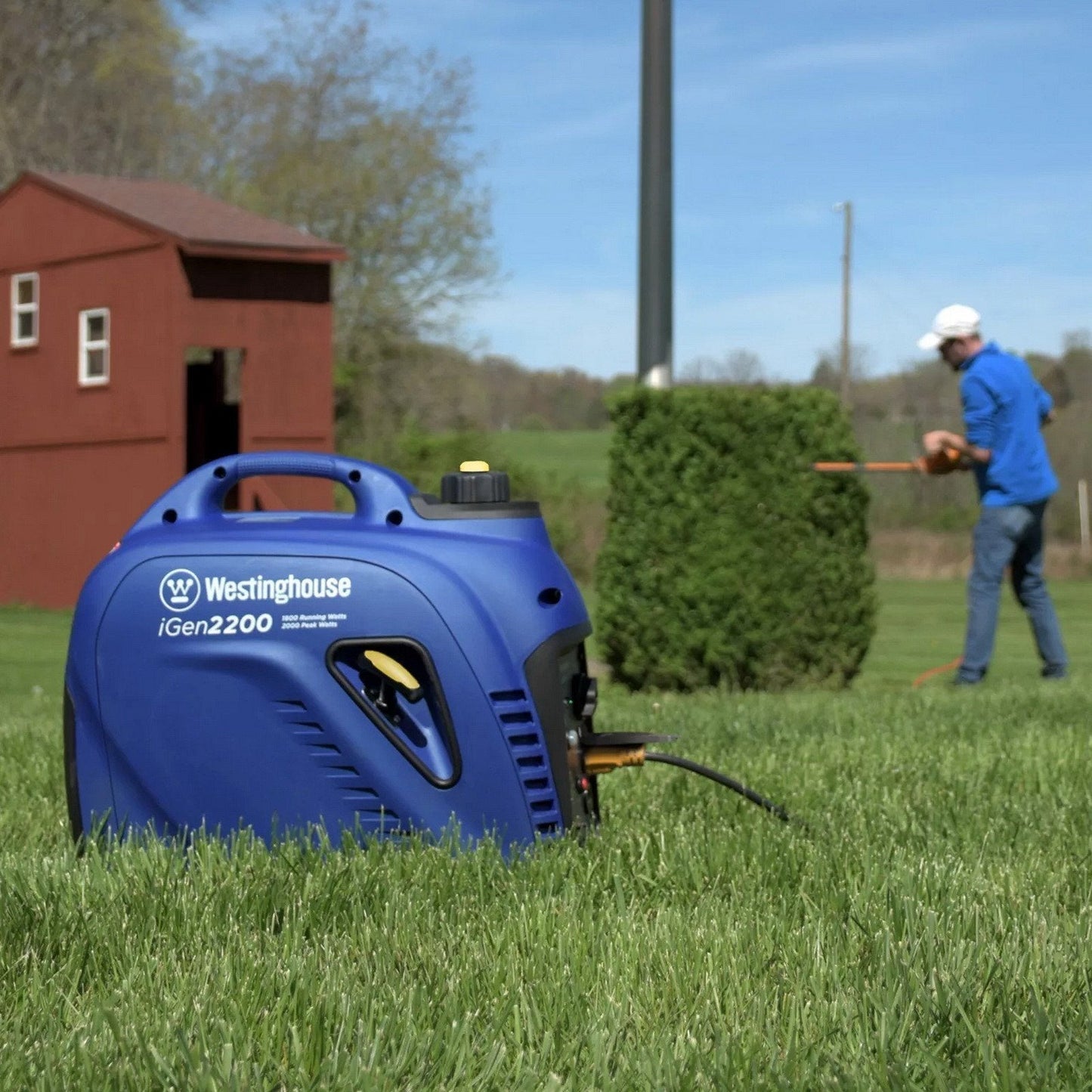 Westinghouse 2,200 Watt Gas Powered Inverter Power Generator Portable iGen2200
