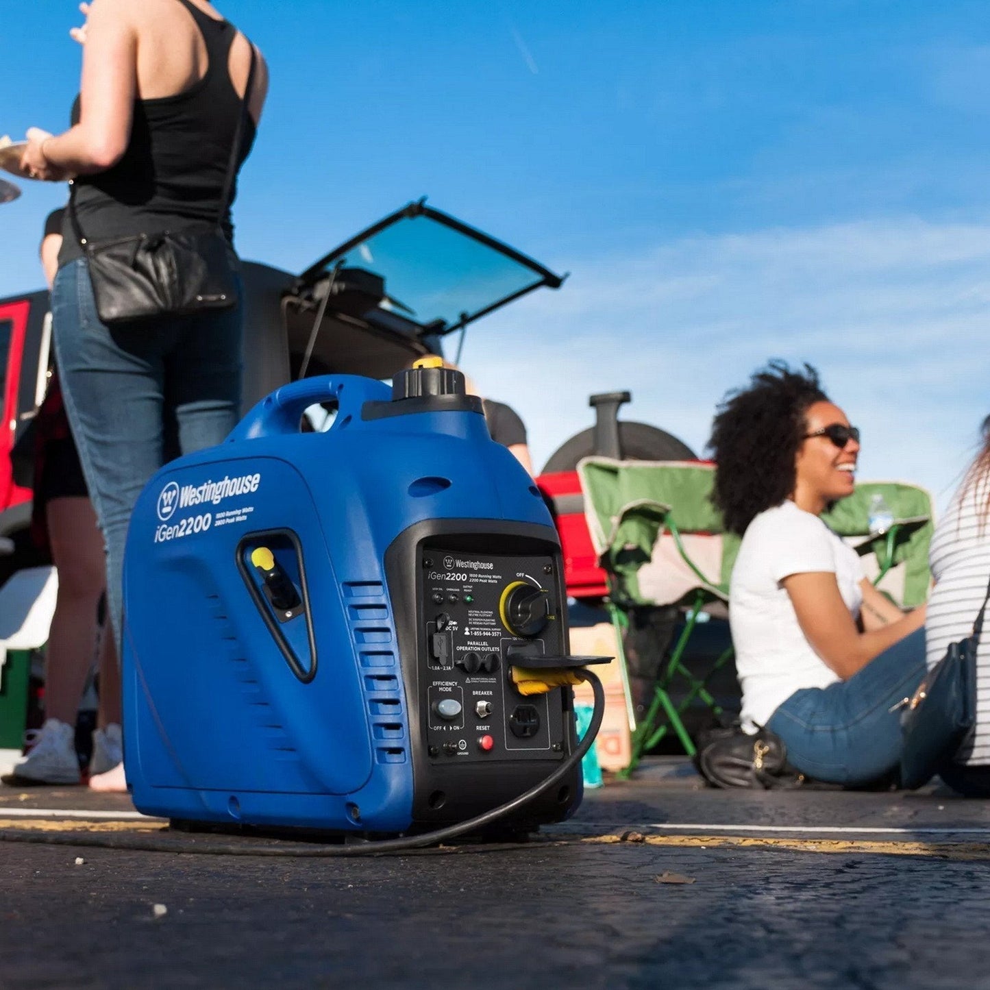 Westinghouse 2,200 Watt Gas Powered Inverter Power Generator Portable iGen2200