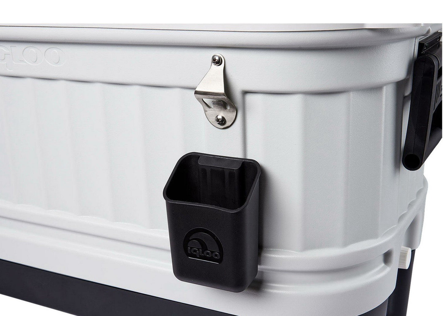 Large Igloo 125 Qt Rolling Ice Chest Party Bar Cooler 212 Can Capacity