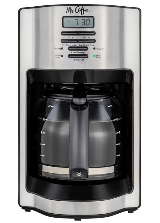 Mr. Coffee 12-Cup Programmable Coffee Maker with Rapid Brew System