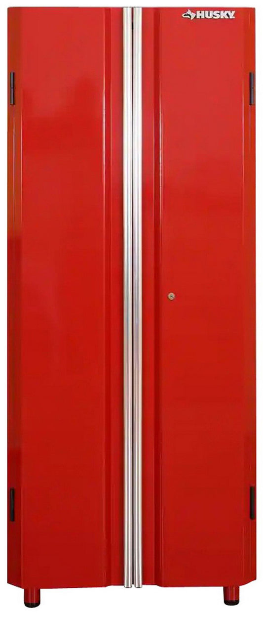 24 Gauge Steel Heavy Duty Garage Storage Cabinet 72" x 30" x 18" Red or Black