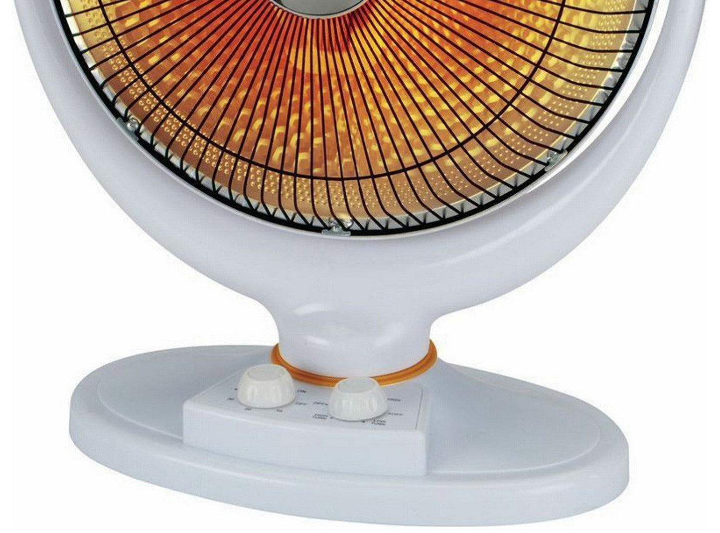 900 Watt Oscillating Parabolic Heater 1 Room Space Heater with Tilt & Timer