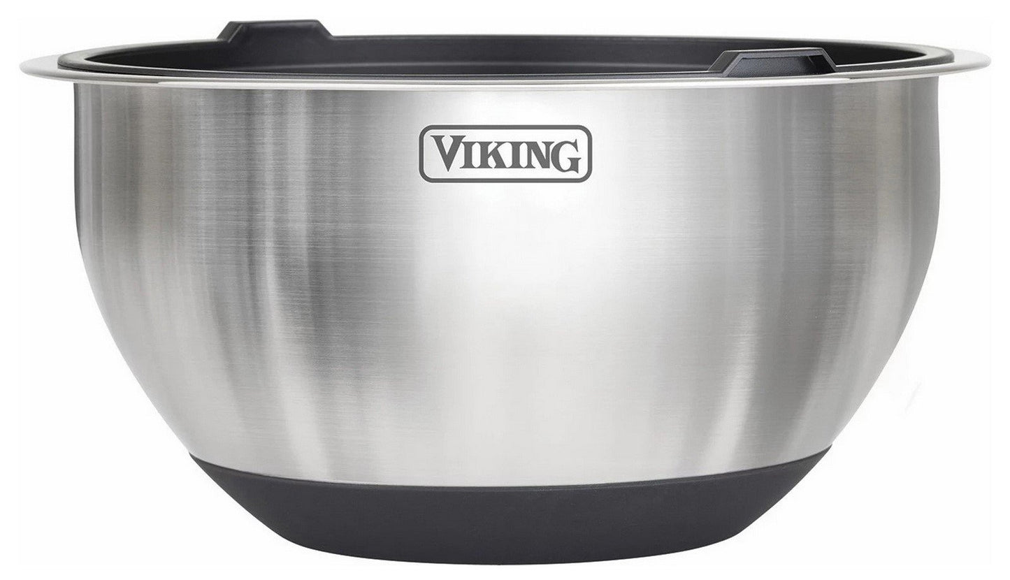 Viking 10-Piece Stainless Steel Lidded Mixing Prep and Serving Bowl Set