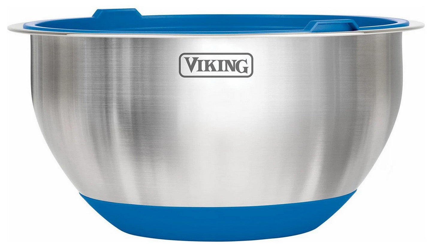 Viking 10-Piece Stainless Steel Lidded Mixing Prep and Serving Bowl Set
