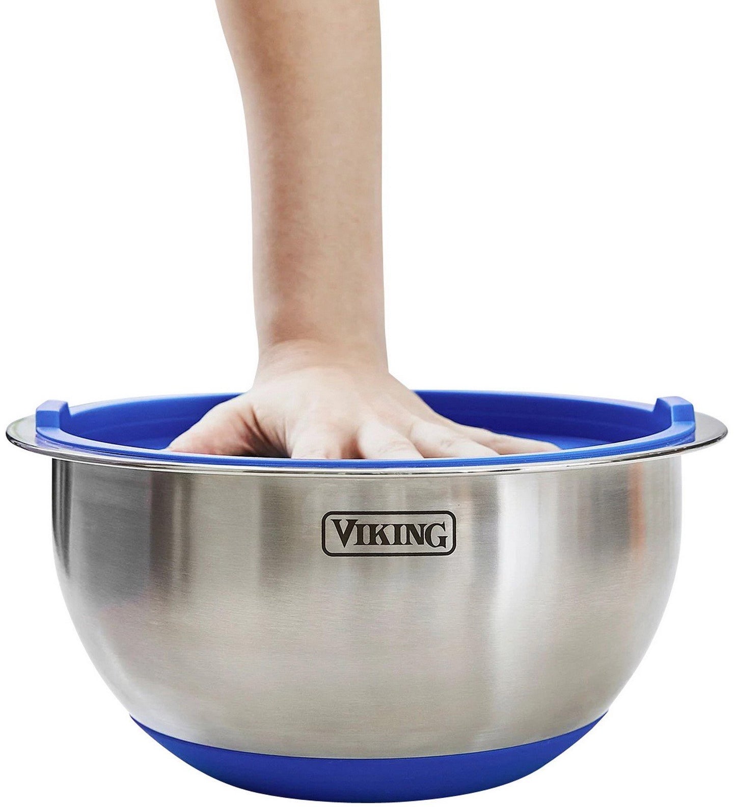Viking 10-Piece Stainless Steel Lidded Mixing Prep and Serving Bowl Set