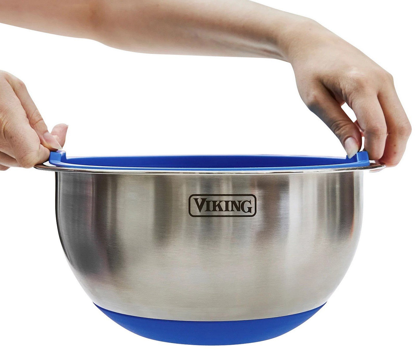 Viking 10-Piece Stainless Steel Lidded Mixing Prep and Serving Bowl Set