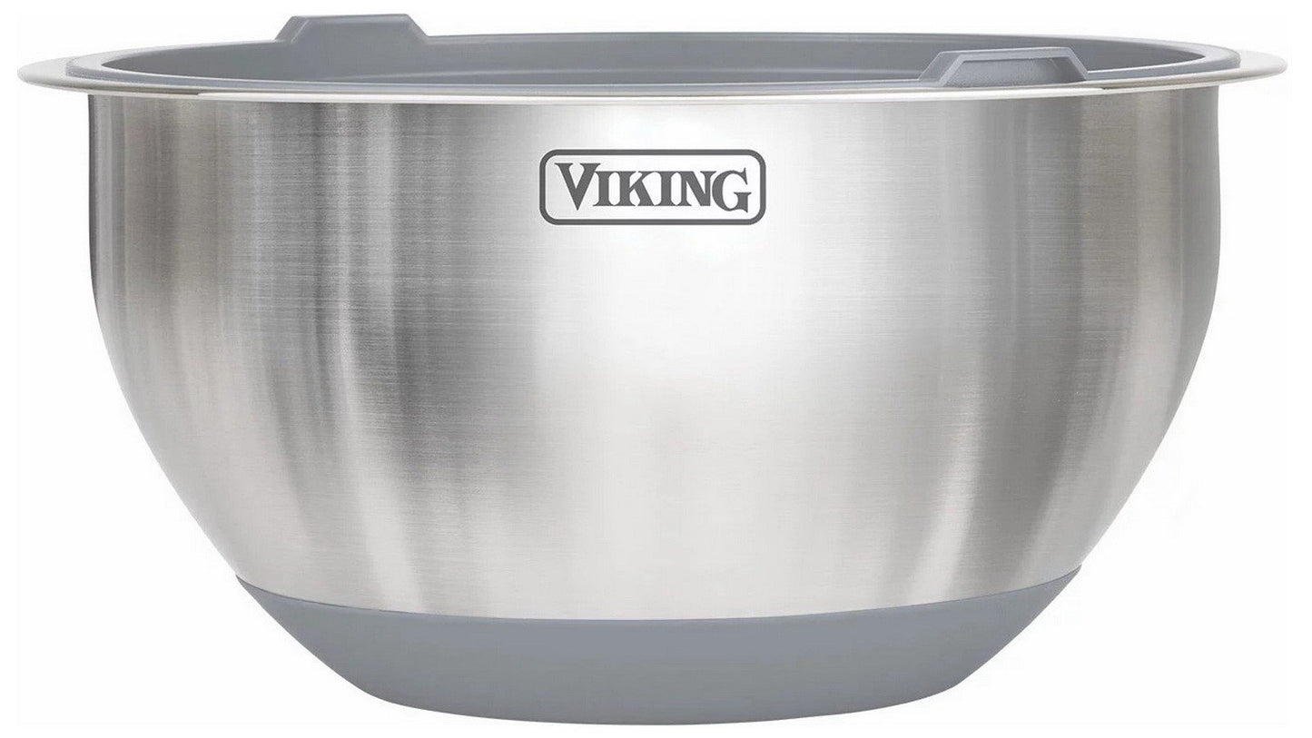 Viking 10-Piece Stainless Steel Lidded Mixing Prep and Serving Bowl Set