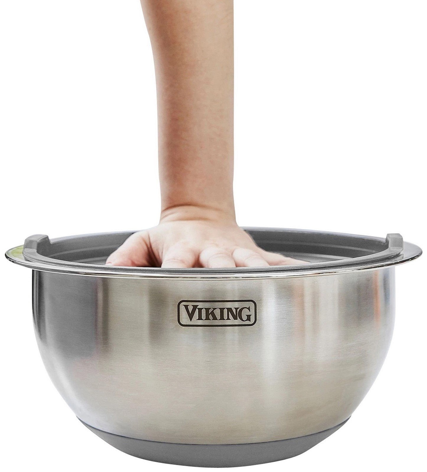 Viking 10-Piece Stainless Steel Lidded Mixing Prep and Serving Bowl Set