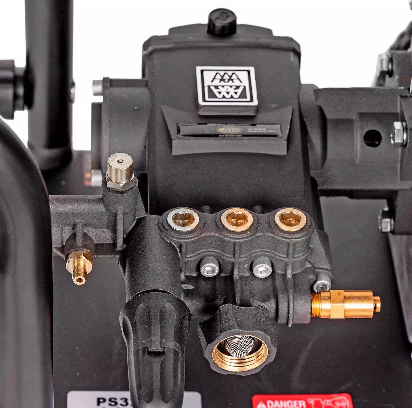 Simpson Gas Pressure Washer 3,300 PSI Power Shot 2.5 GPM Power Wash 5 Nozzles