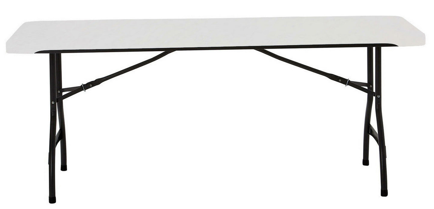 Commercial Grade Table Plastic Top Folding Stacking 6' x 30" Indoor Outdoor