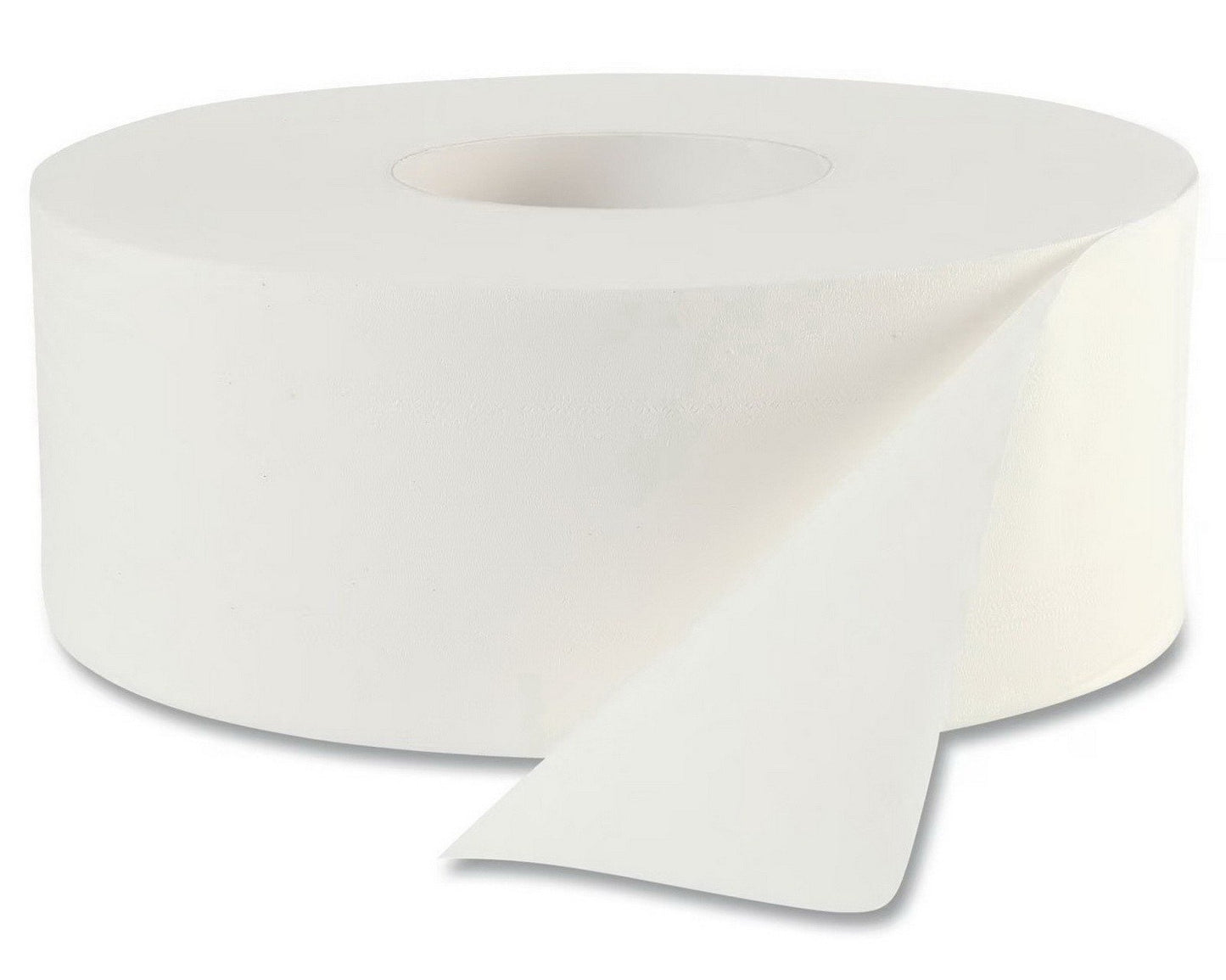 12 Jumbo Toilet Paper Rolls for Commercial Dispenser 2-Ply Boardwalk JRT