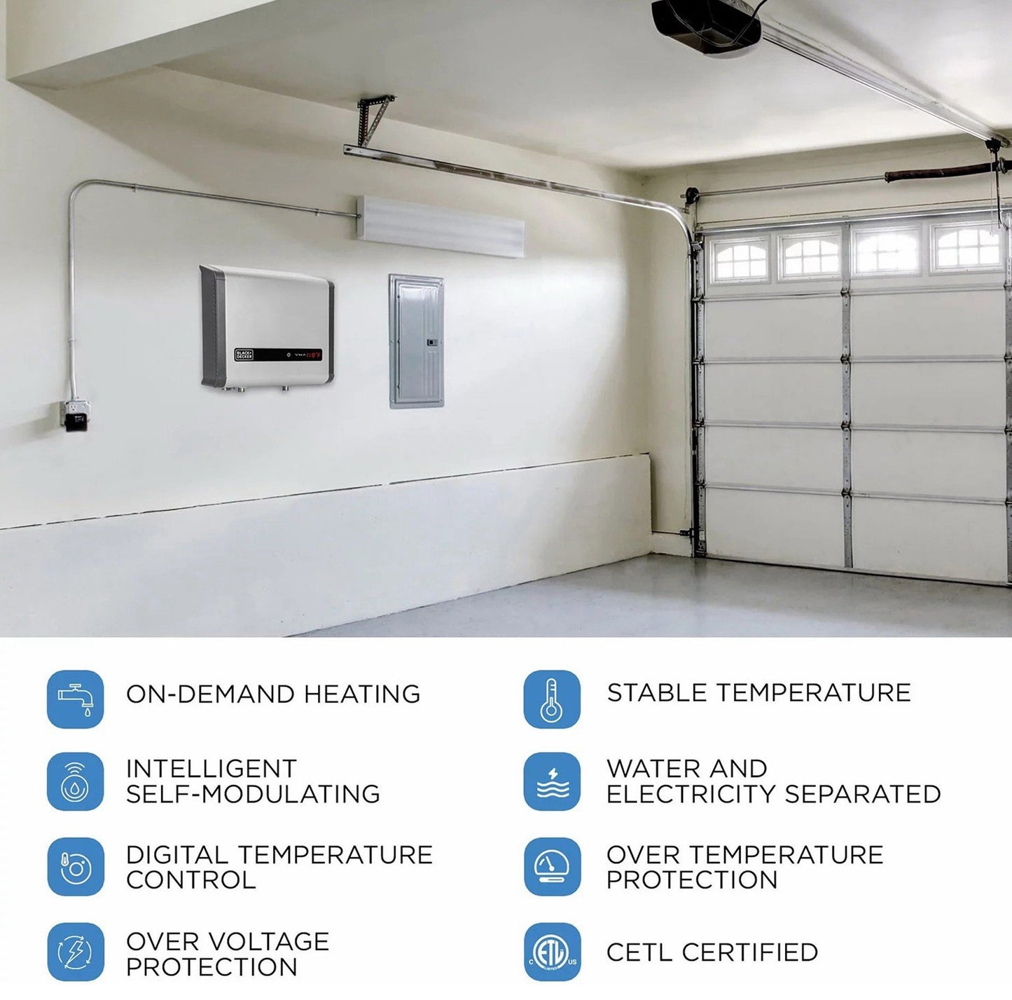 Black & Decker BD Tankless Electric Water Heater 18 24 27 36 KwH