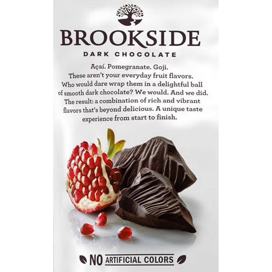Brookside Dark Chocolate with Pomegranate Flavored Centers 1 2 or 3 32 oz bags