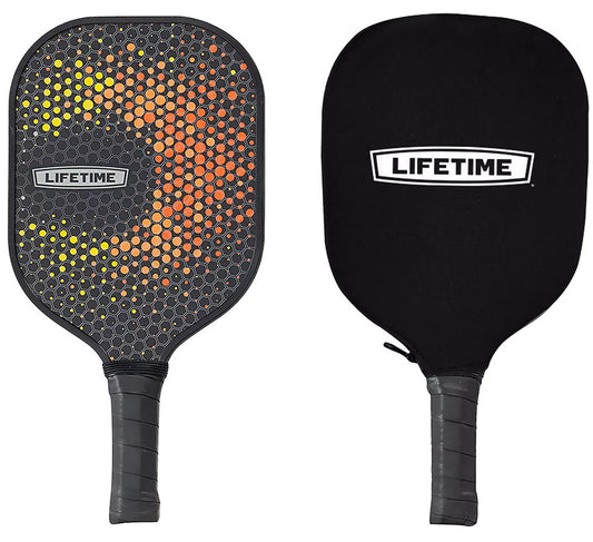 Lifetime Pickleball Paddle Set Pickle Ball with Carrying Case Cover