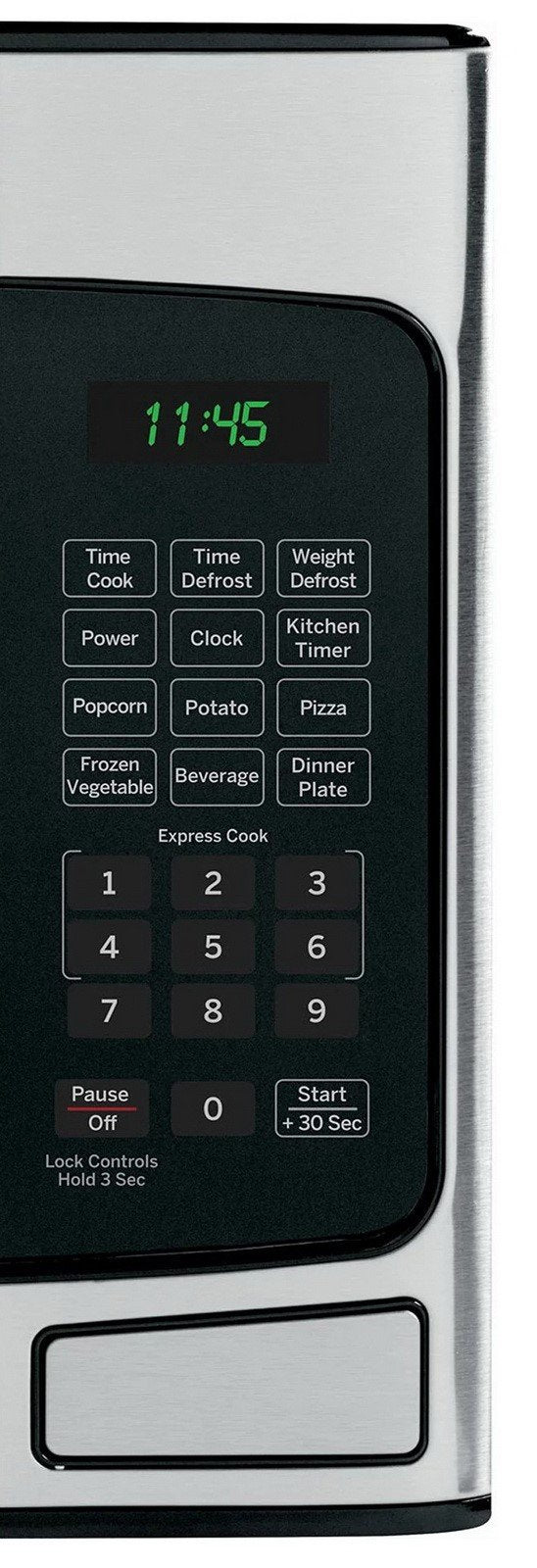 GE Countertop Microwave Oven 1.1 cu. ft. Capacity Stainless Steel 950 Watt