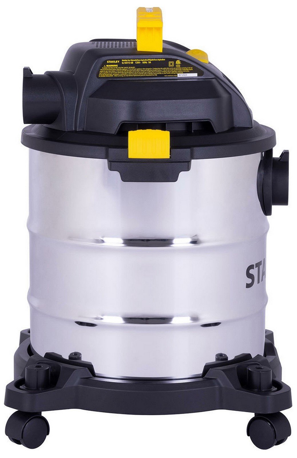 Stanley 6 Gallon Wet Dry Shop Vacuum 5.0 Peak HP Stainless Steel