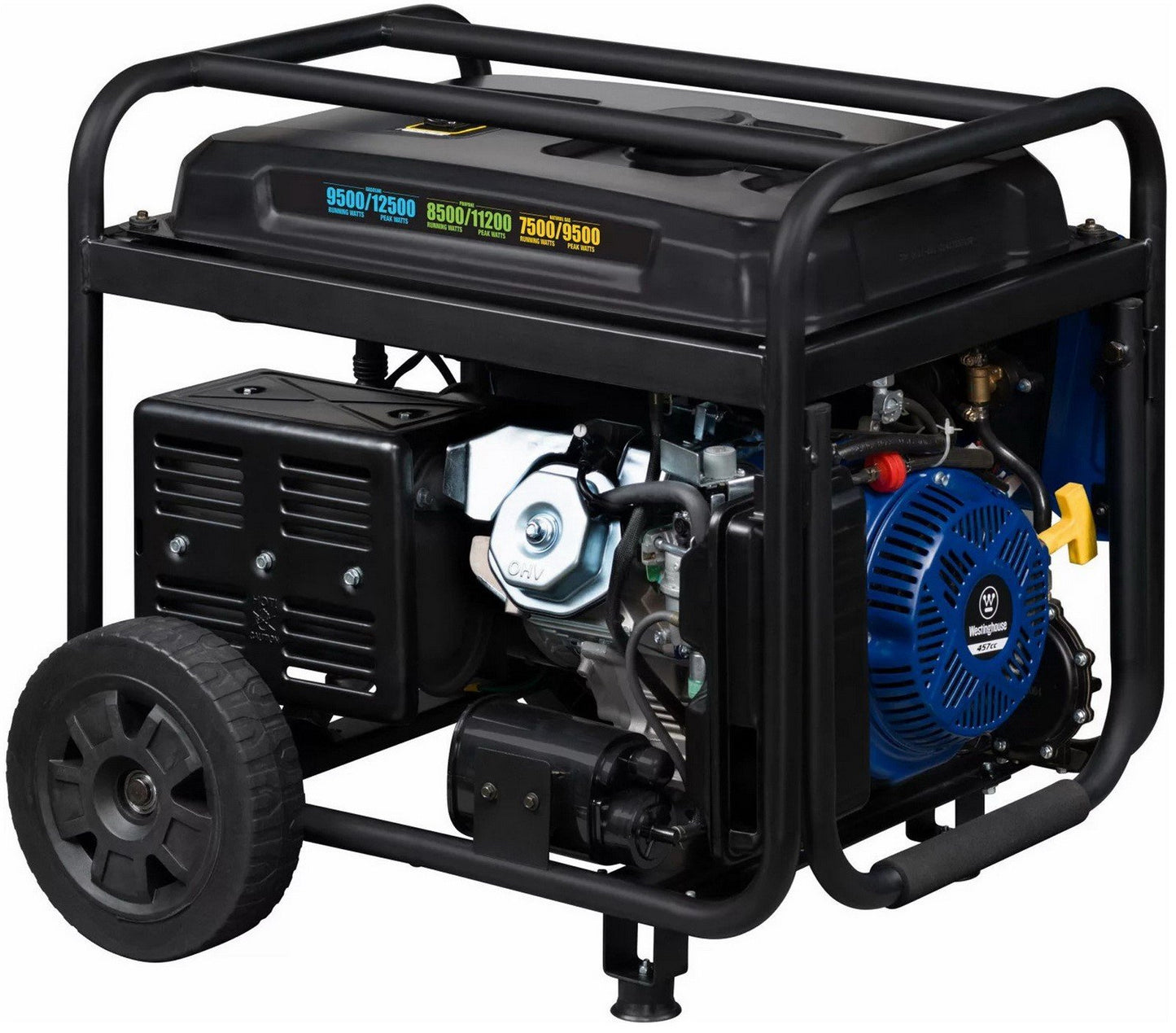 Westinghouse 12500 Peak Watt Portable Generator Tri Fuel Whole Home Power Backup