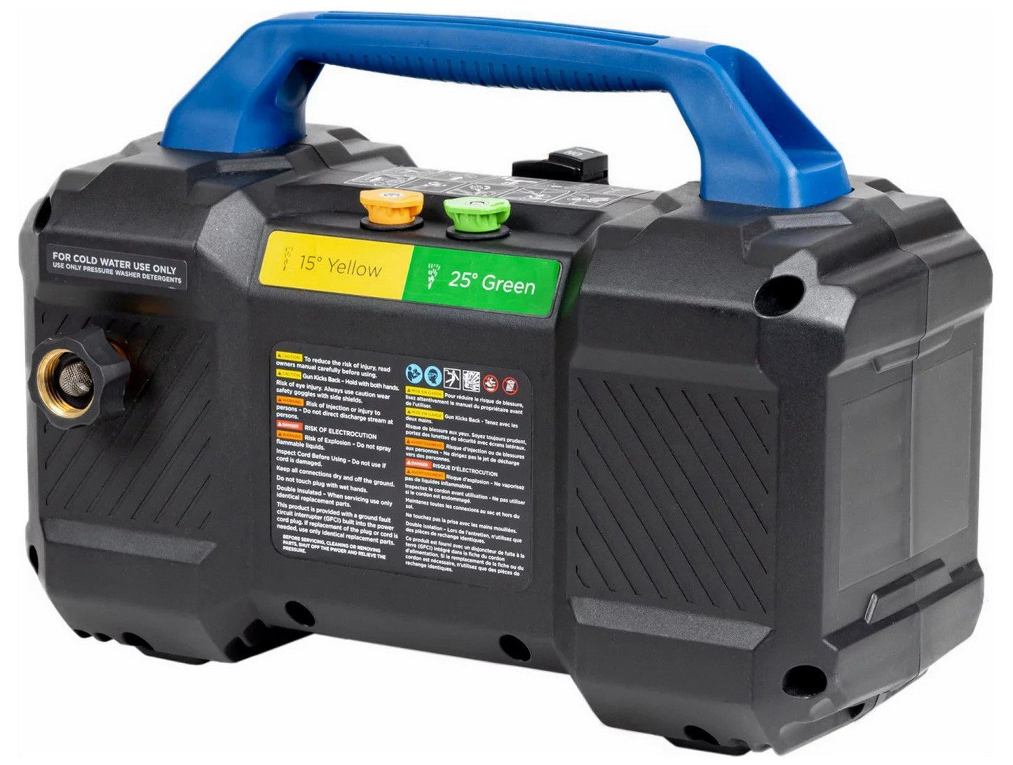 2100 PSI Electric Pressure Washer 1.76 GPM Foam Cannon Westinghouse ePX3100v