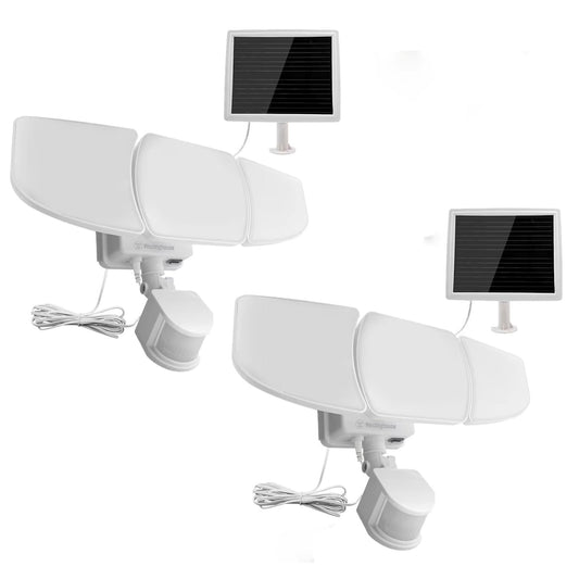 Westinghouse 3 LED Lamp Solar Security Light 2000 Lumen Motion Activated