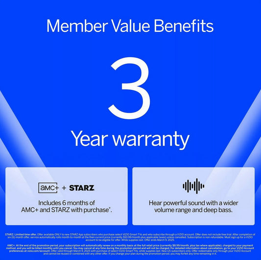 VIZIO 50" LED Smart TV Class 4K Series Full HD UHD HDR V4K50C-0809