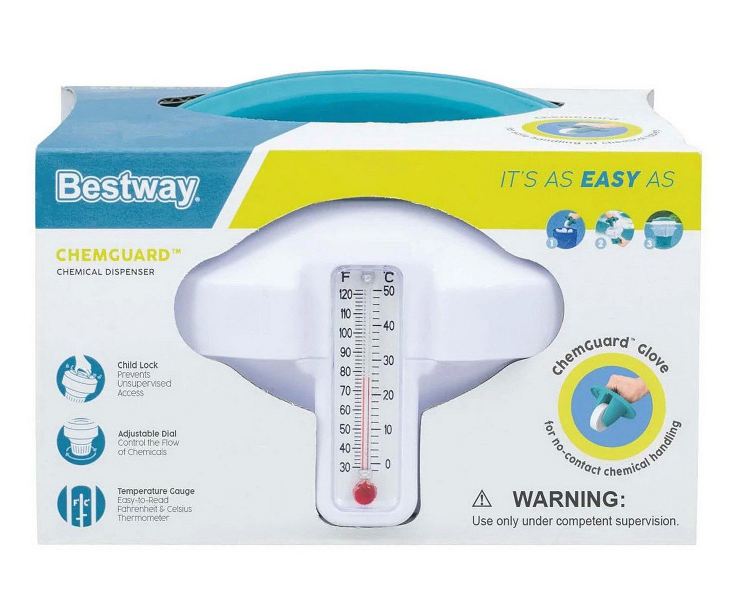 Bestway Large 18' x 48" Above Ground Pool Set Ladder Filter Pump Cover