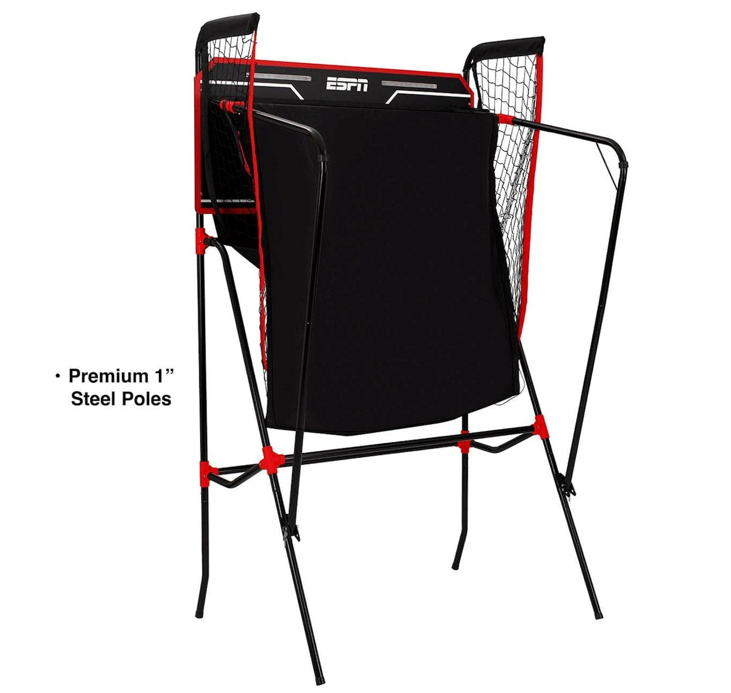 ESPN Indoor Basketball Arcade Game Electronic LED Scoring 2 Player Hoops