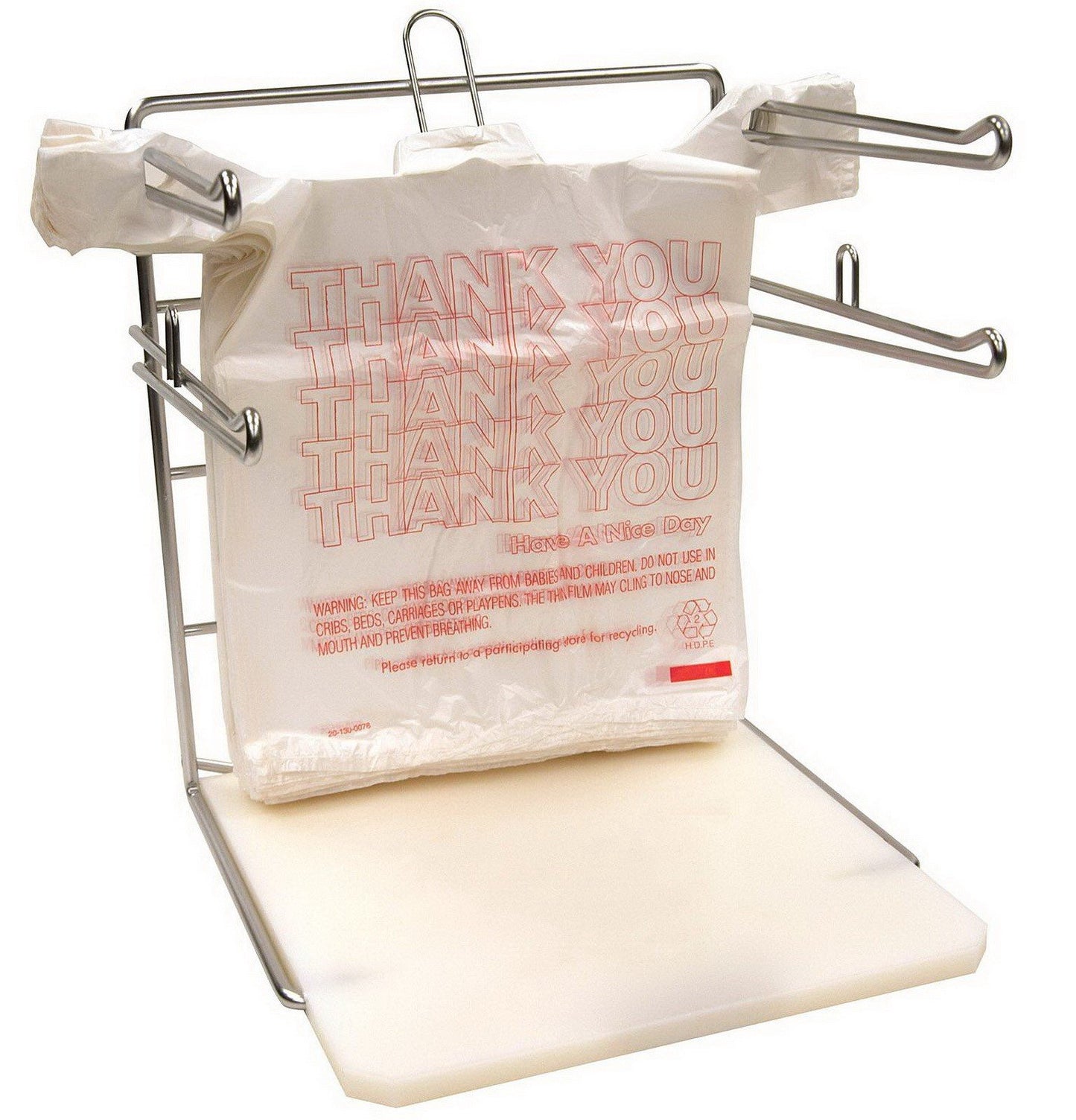 2000 Small T-Shirt Carry Out Retail Plastic Bags Recyclable Store Shopping 2,000