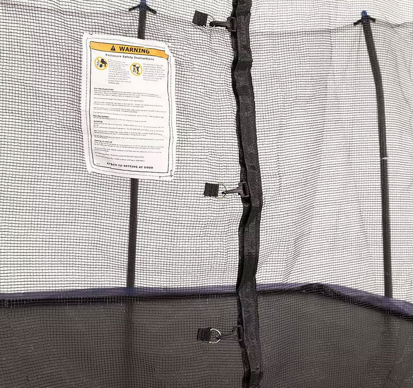15' x 9' Rectangle Trampoline & Safety Enclosure Walls Skywalker Blue