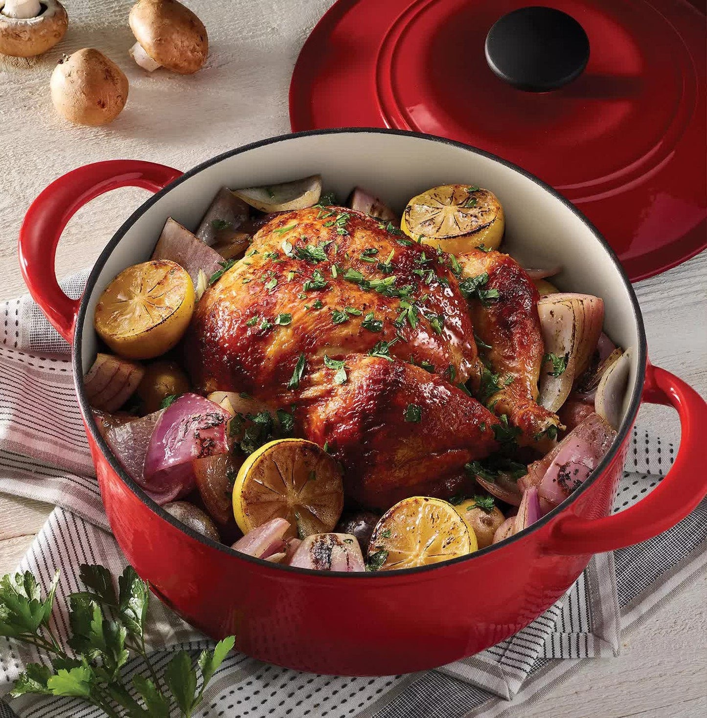 Tramontina 3-Piece Kitchen Essentials Cast Iron Skillet Dutch Oven Cookware Set