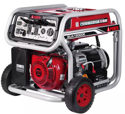 A-iPower 9000 / 12000 Watt Portable Generator Gasoline Powered Electric Start