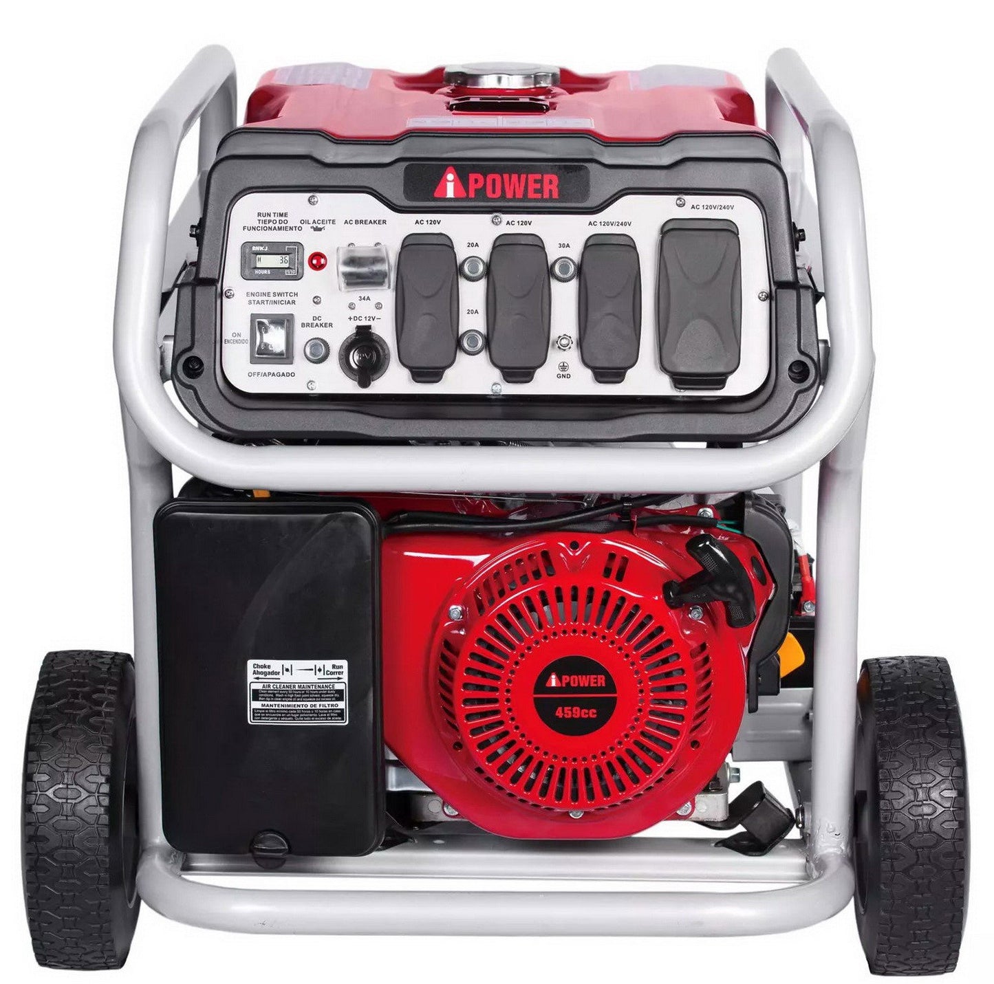 A-iPower 9000 / 12000 Watt Portable Generator Gasoline Powered Electric Start