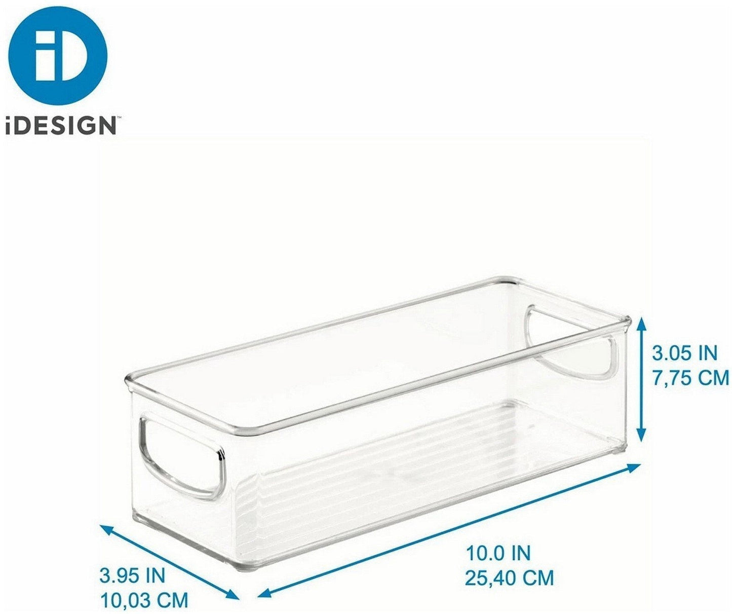 iDesign Set of 10 Refrigerator Freezer Storage Bins Fridge Organizer Starter Set