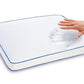 Serta Memory Foam Pillow Side Sleeper Bed Gel Pillow 17" x 23"