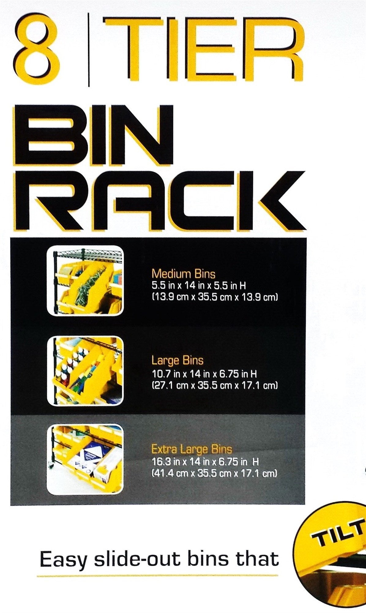 8 Shelf 24 Bin Portable Commercial Storage Rack Shelving Unit Wire Shelves