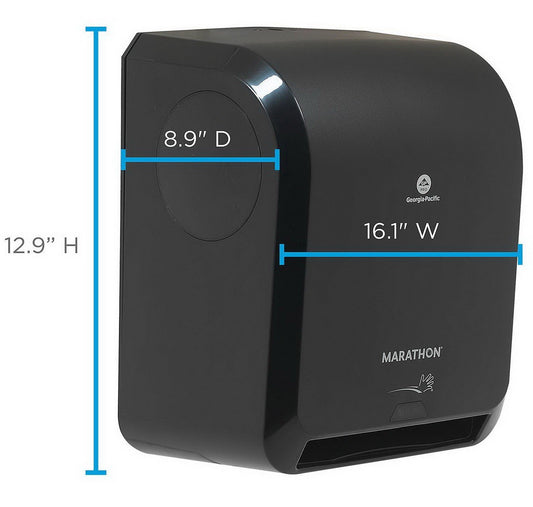 Marathon Automatic Touchless Hand Paper Towel Dispenser Large Roll Capacity