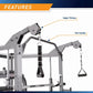 Combo Smith Machine Heavy Duty Total Body Strength Home Gym Machine