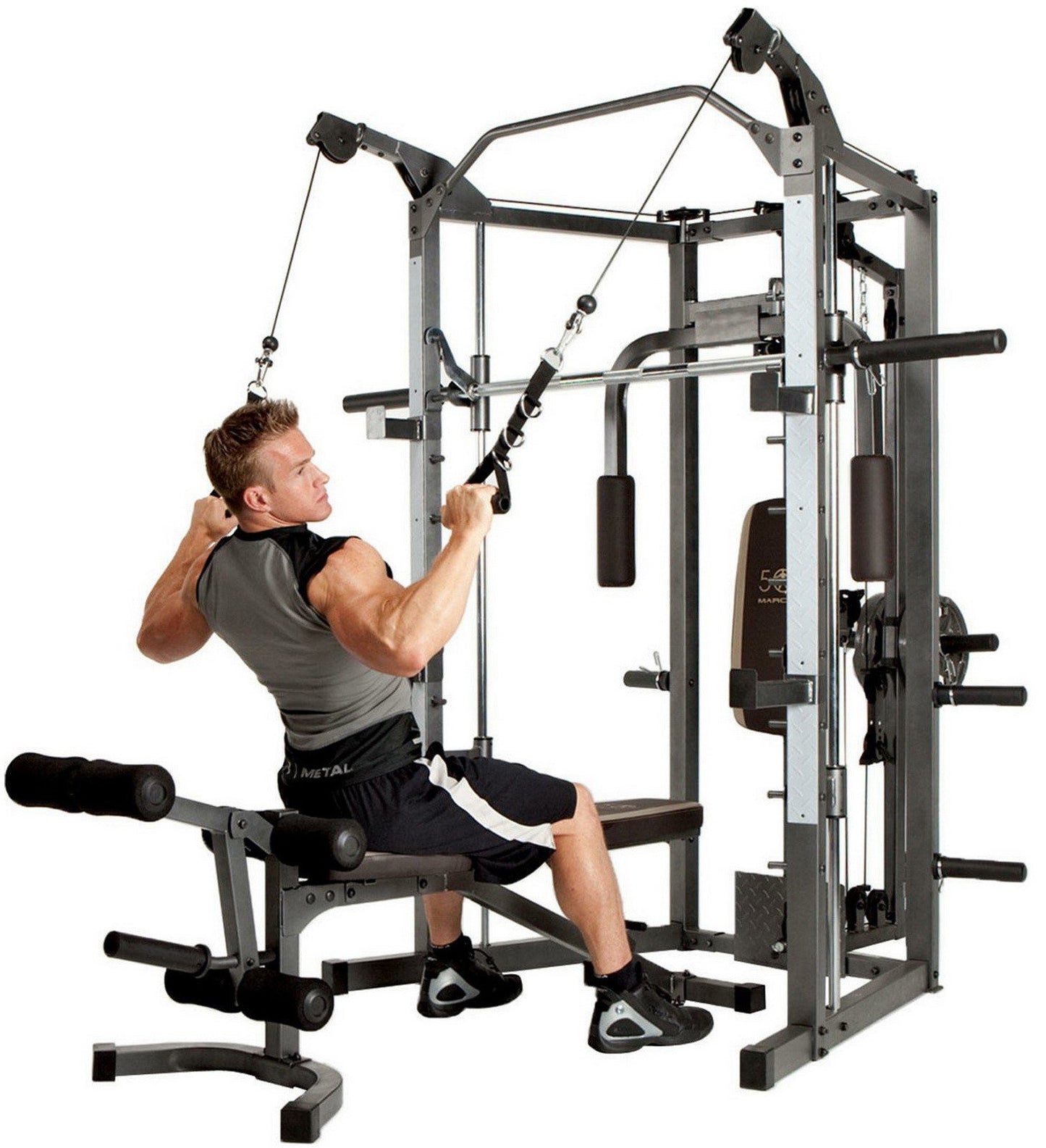 Combo Smith Machine Heavy Duty Total Body Strength Home Gym Machine