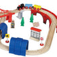 Wooden Toy Train Set Wood Track Fits Thomas Brio Wooden 60 pc Play Set
