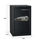 SentrySafe Security Safe Electronic Keypad Lock 2.2 Cubic Feet Carpet Interior