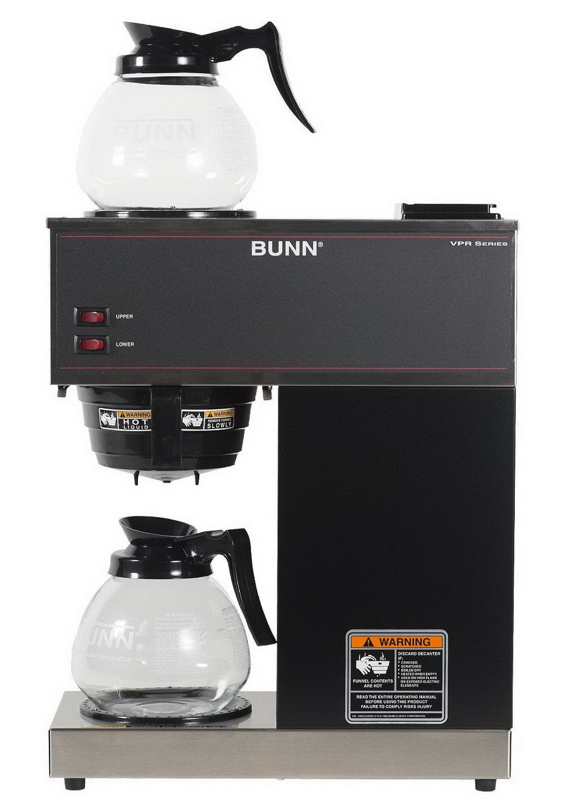 Bunn VPR 12 Cup Commercial Coffee Maker Pour Over Brewer Warmer Machine Pourover