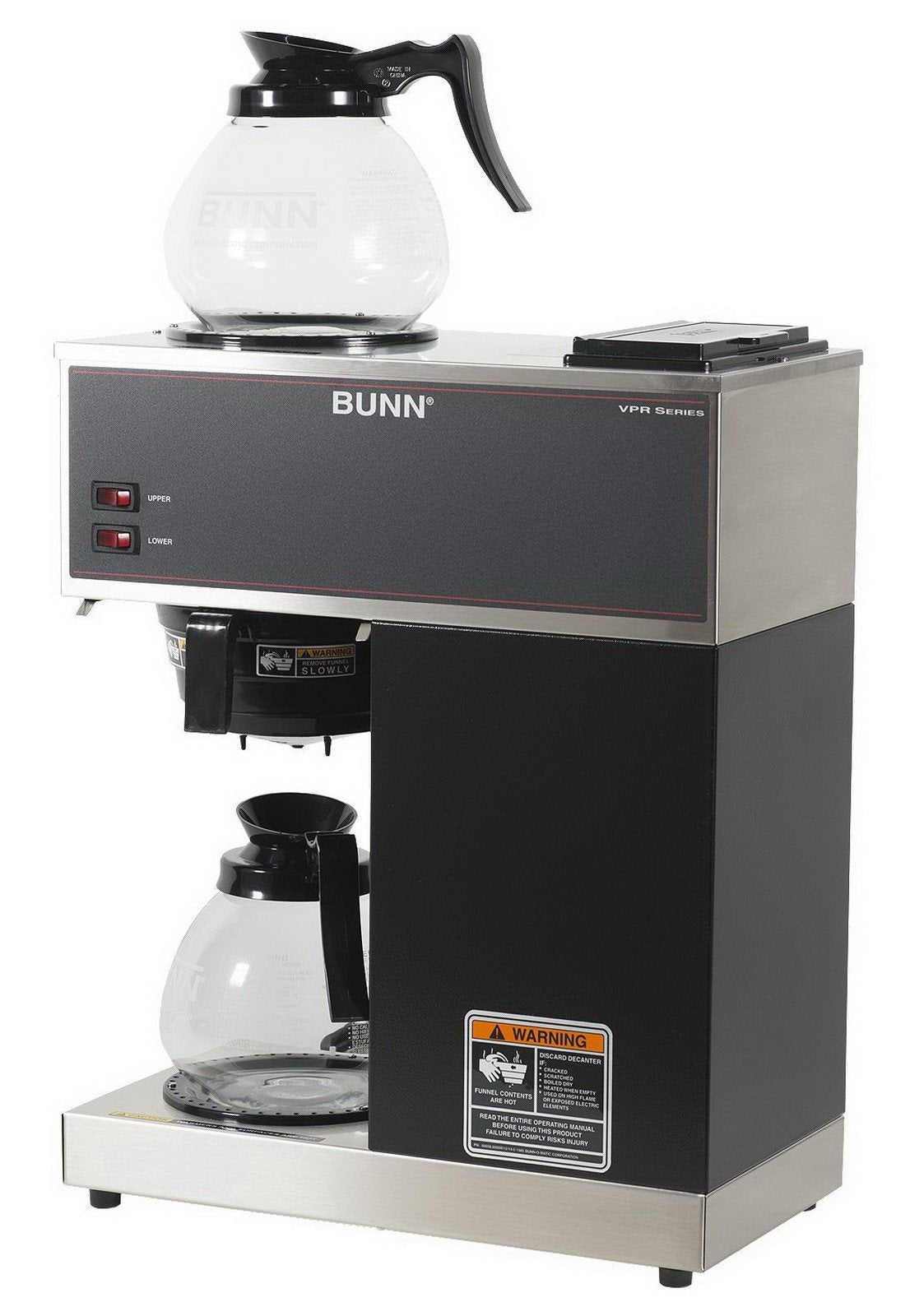 Bunn VPR 12 Cup Commercial Coffee Maker Pour Over Brewer Warmer Machine Pourover