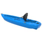 Two 8' Adult Kayaks with Paddles and Backrest Blue 2 pack HDPE Plastic Lifetime