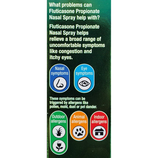 Kirkland Aller-Flo Allergy Relief Nasal Spray Hay Fever Fluticasone .62 oz