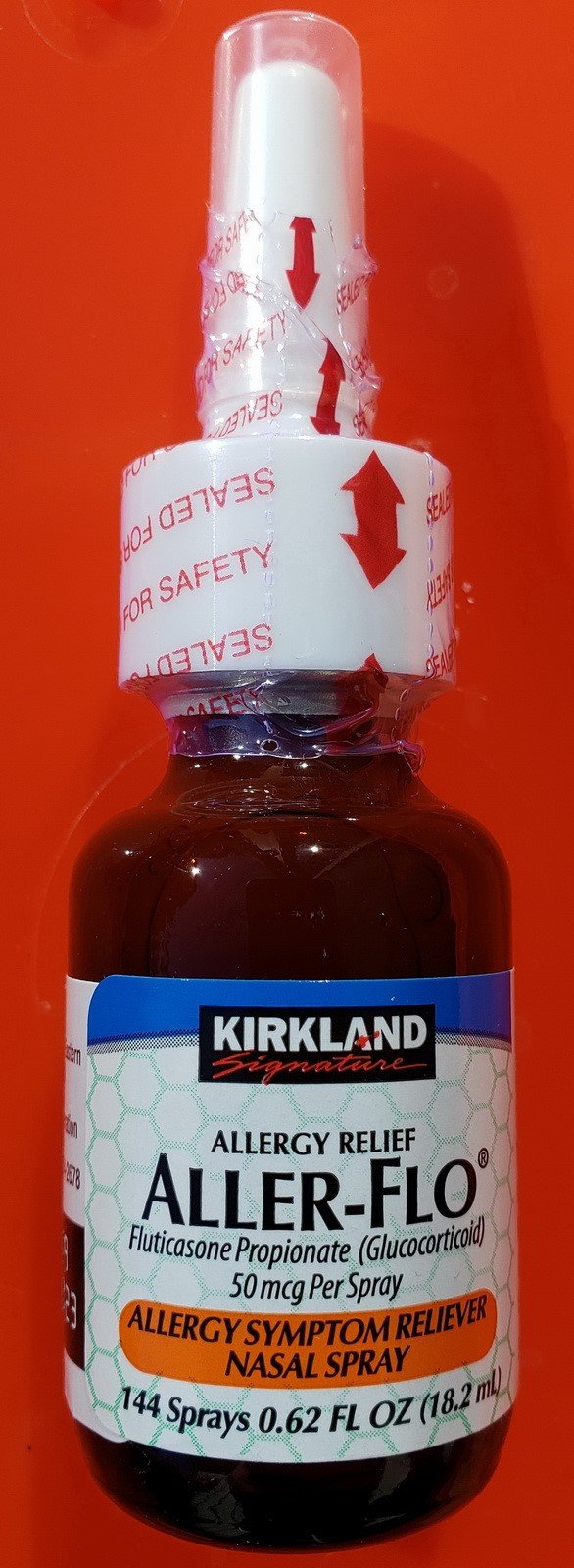 Kirkland Aller-Flo Allergy Relief Nasal Spray Hay Fever Fluticasone .62 oz