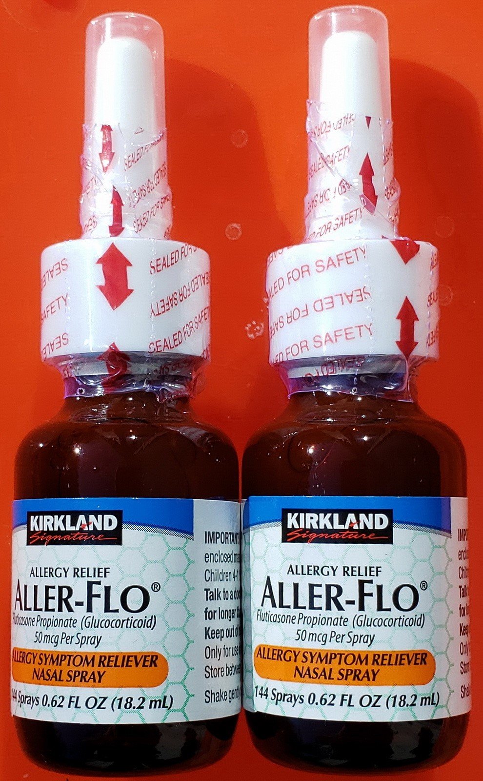 Kirkland Aller-Flo Allergy Relief Nasal Spray Hay Fever Fluticasone .62 oz
